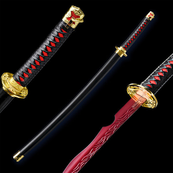 Elden Ring Rivers of Blood Katana Sword Premium Version