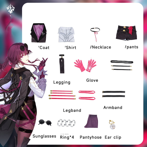 Honkai: Star Rail Kafka Cosplay Costume Set