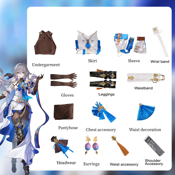 Honkai: Star Rail Bronya Costume Set