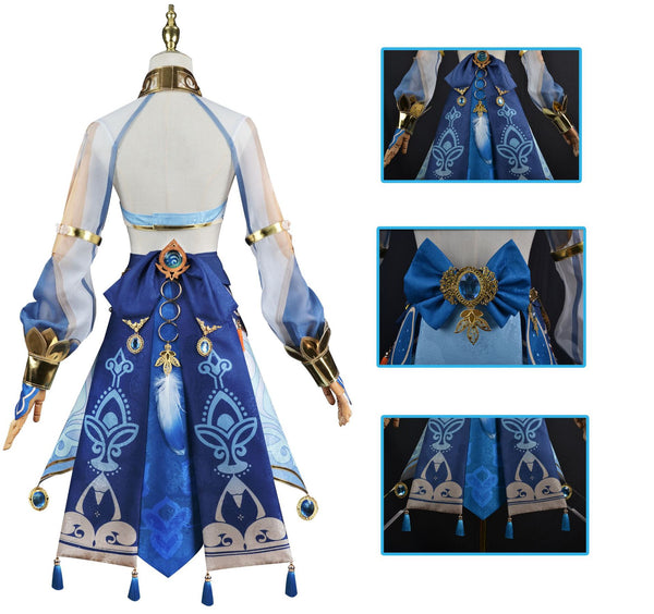 Genshin Impact Nahida Nilou Cosplay Costume Set