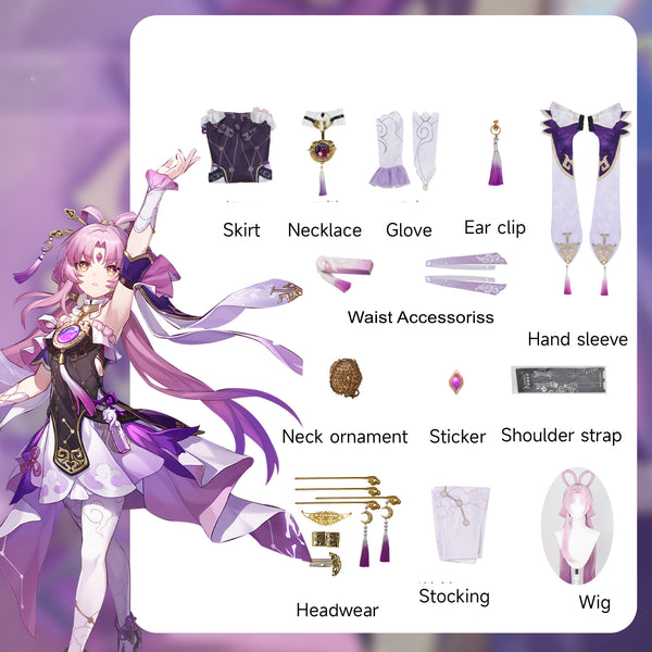 Honkai: Star Rail Fu Xuan Costume Set