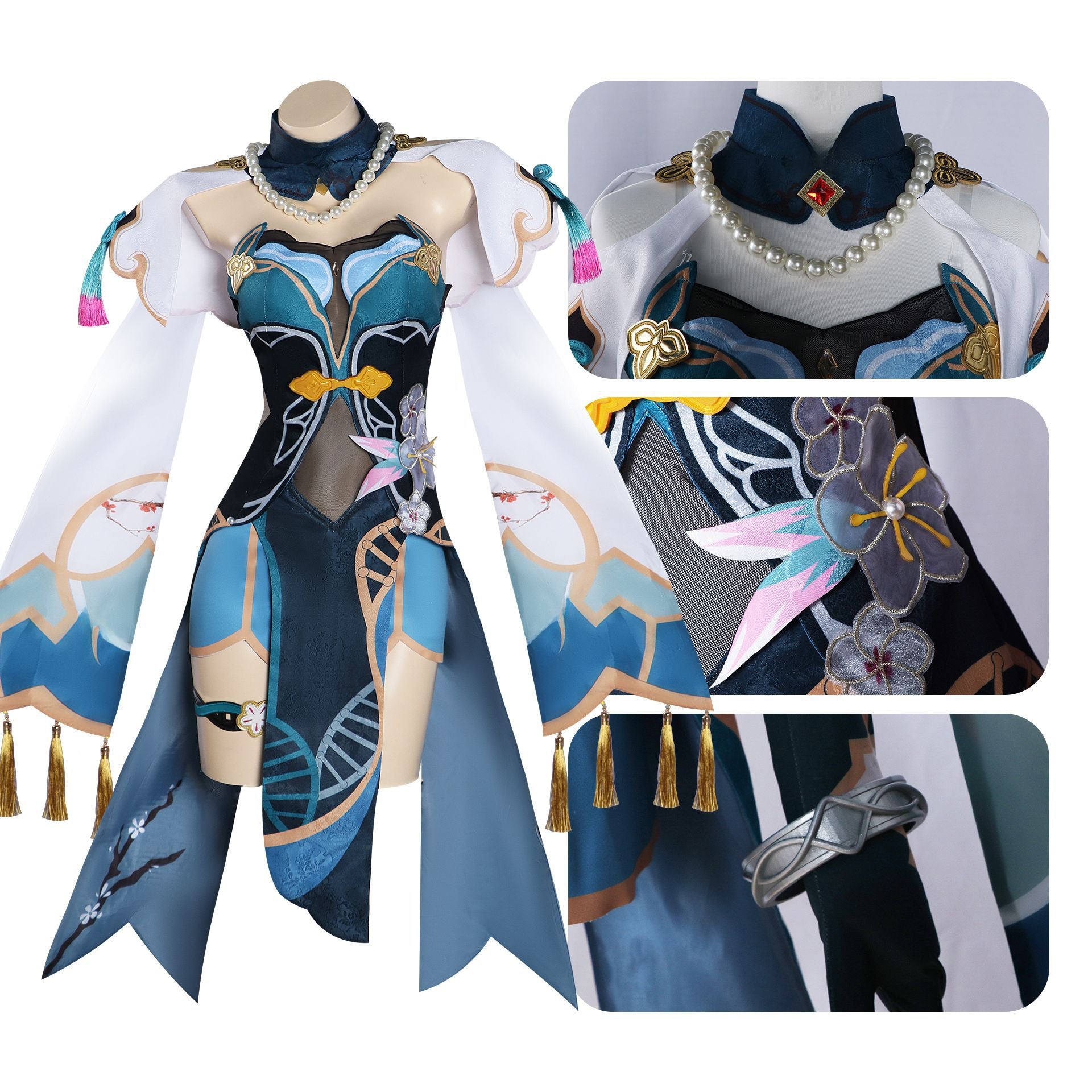 Honkai: Star Rail Nguyen Mai Ruan Mei Cosplay Costume Set