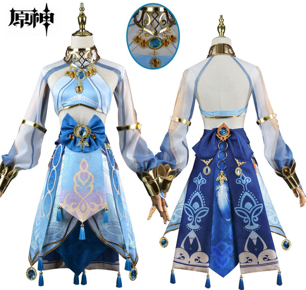 Genshin Impact Nahida Nilou Cosplay Costume Set