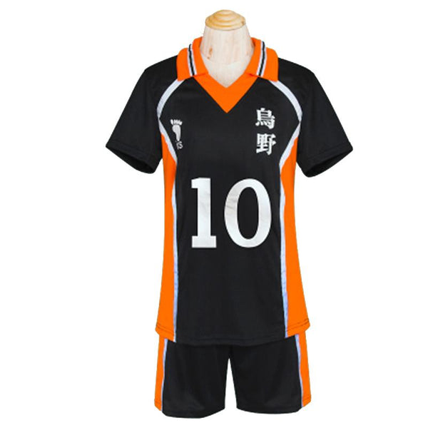Haikyuu Uniform Karasuno Cosplay Costume T-Shirts and Shorts
