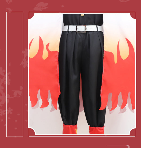 Demon Slayer Rengoku Kyoujurou Cosplay Costume Set