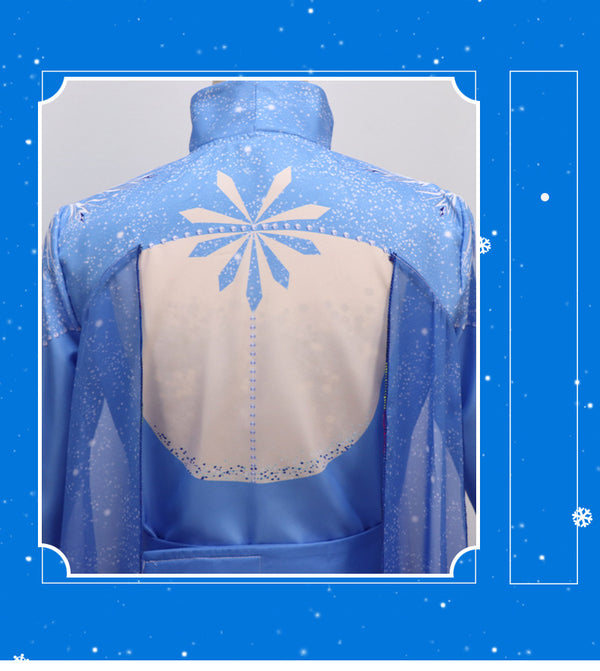 Frozen 2 Elsa Cosplay Costume Dress Set