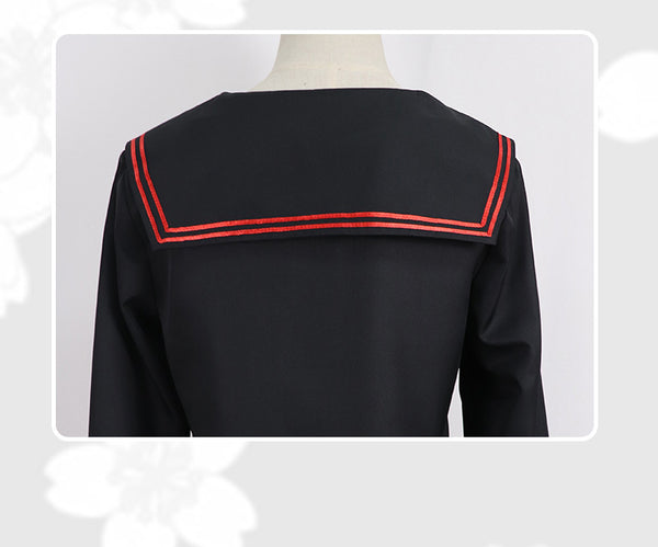 Demon Slayer Nezuko School Uniform Costume Set