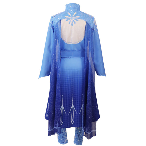 Frozen 2 Elsa Cosplay Costume Dress Set