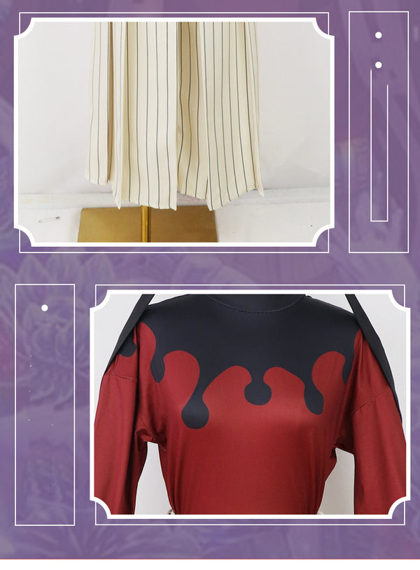 Demon Slayer Upper Moon two Douma Cosplay Costume Set