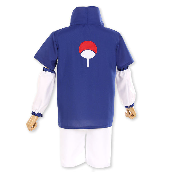 Naruto Official Young Sasuke Uchiha Cosplay Costume Set