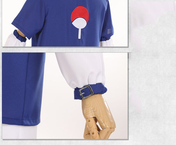 Naruto Official Young Sasuke Uchiha Cosplay Costume Set