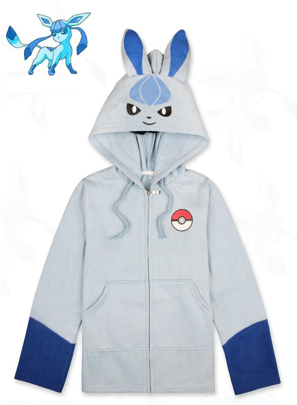 Pokemon Eevee Evolution Jacket Hoodie