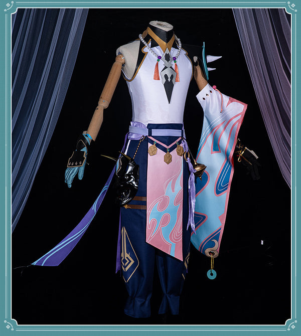 Genshin Impact Demon Xiao Costume & Mask Set