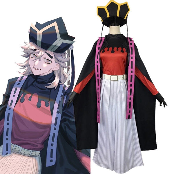 Demon Slayer Upper Moon two Douma Cosplay Costume Set