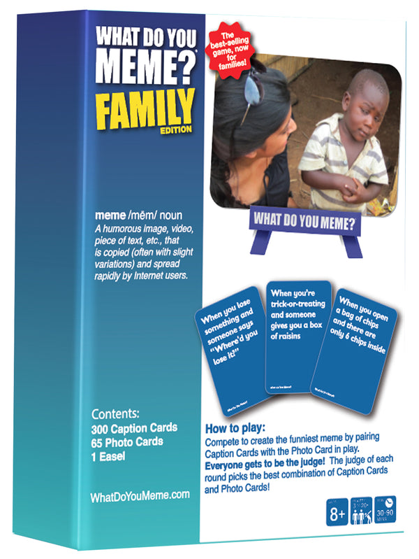 What Do You Meme? Family Edition - Card Game