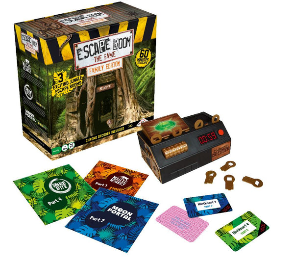 Escape Room the Game Family Edition (Jungle)- Board Game
