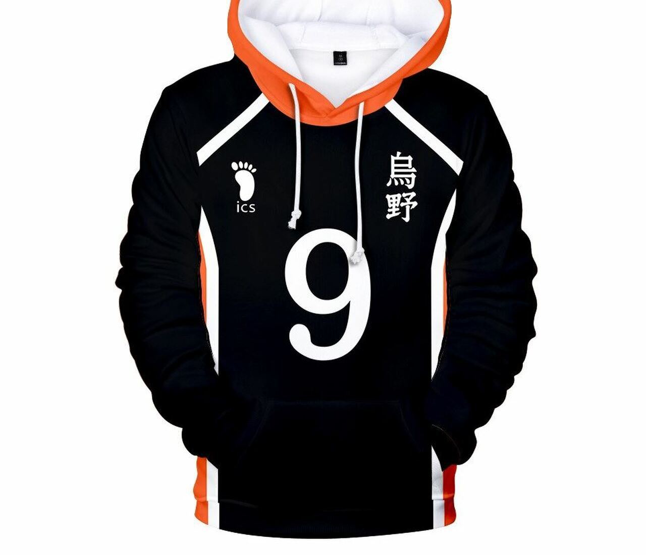 Jaket Sueter Haikyuu Karasuno Haikyuu Kageyama Hoodie Haikyuu