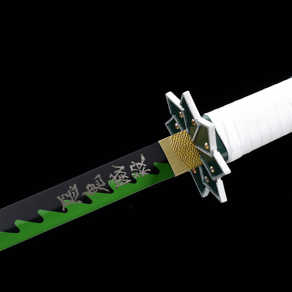 Demon Slayer Sanemi Shinazugawa Wind Pillar Nichirin Sword - Premium