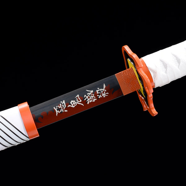 Demon Slayer Kyojuro Rengoku Nichirin Sword - Premium
