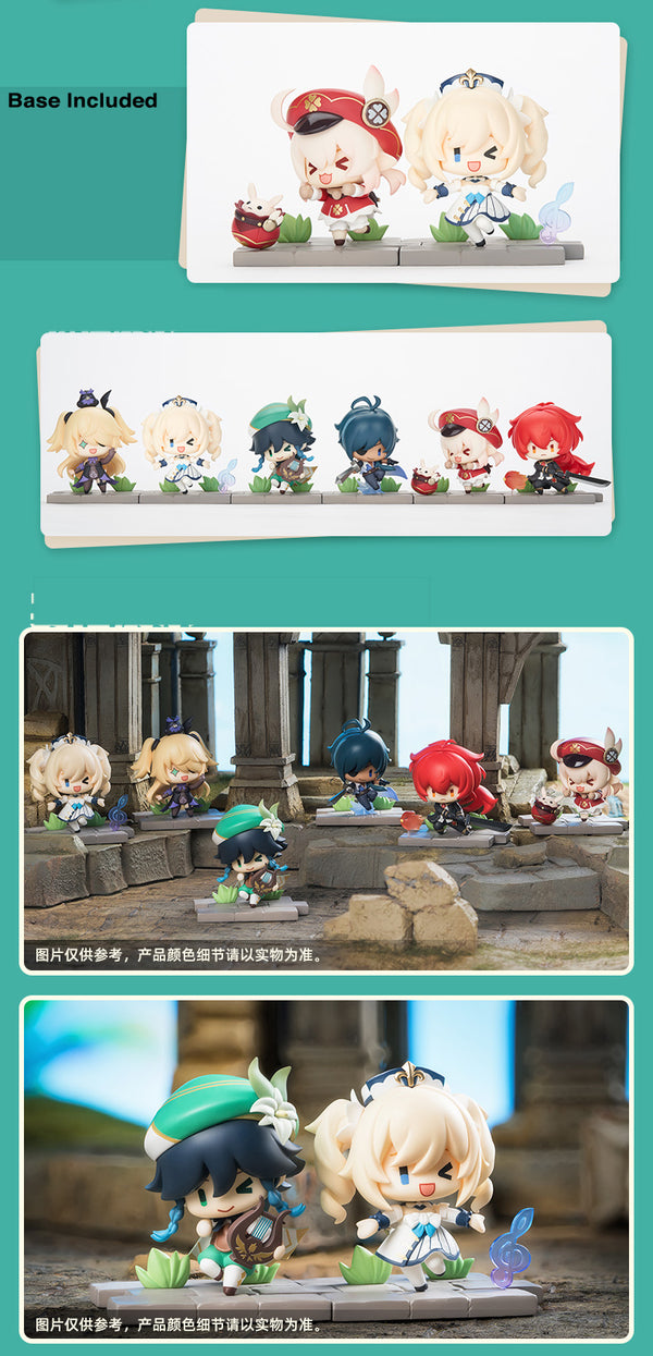 Genshin Impact Official Battlefield Heroes Mondstadt Blind Box