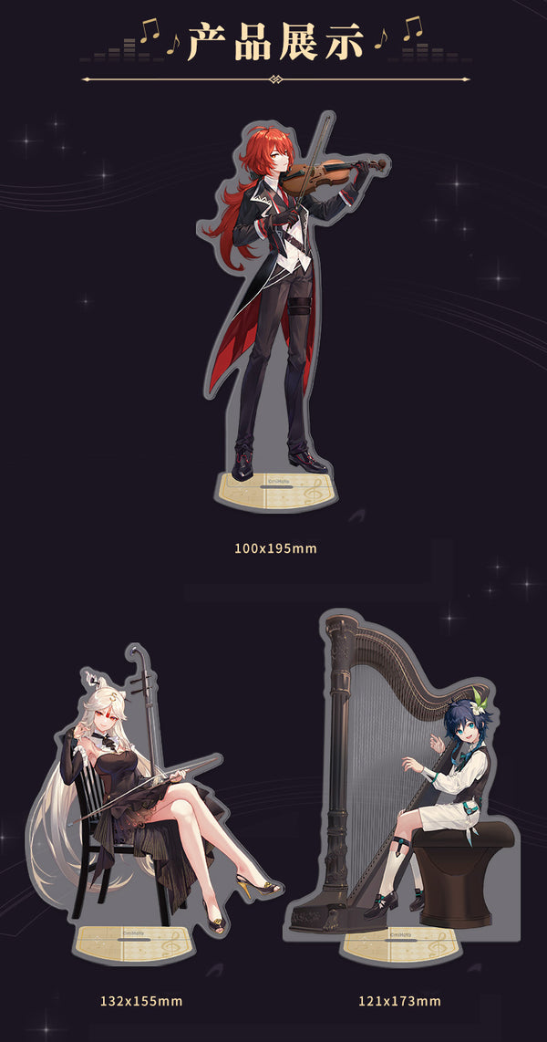 Genshin Impact Official Orchestra Acrylic Stands