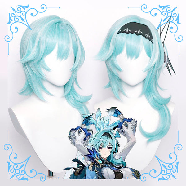 Genshin Impact Eula Cosplay Costume Set