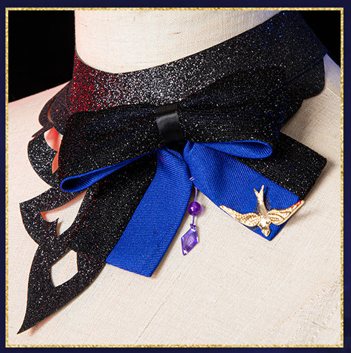 Genshin Impact Keqing Opulent Splendor Costume Dress Set