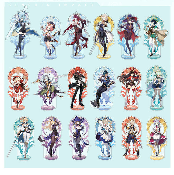 Genshin Impact Official Mondstadt Character Acrylic Stands
