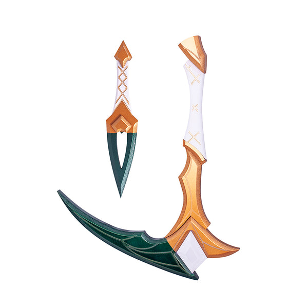 League of Legends LOL KDA Akali PVC Cosplay Weapons Set
