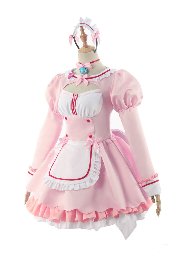 Nekopara Chocola Vanilla Cute Maid Costume Sets