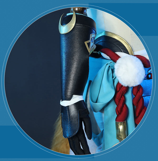 Genshin Impact Gorou Geo Bow Wu Lang Cosplay Costume Set