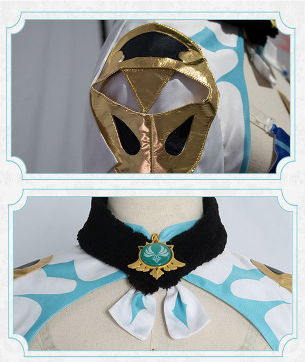 Genshin Impact Sucrose Cosplay Costume Set