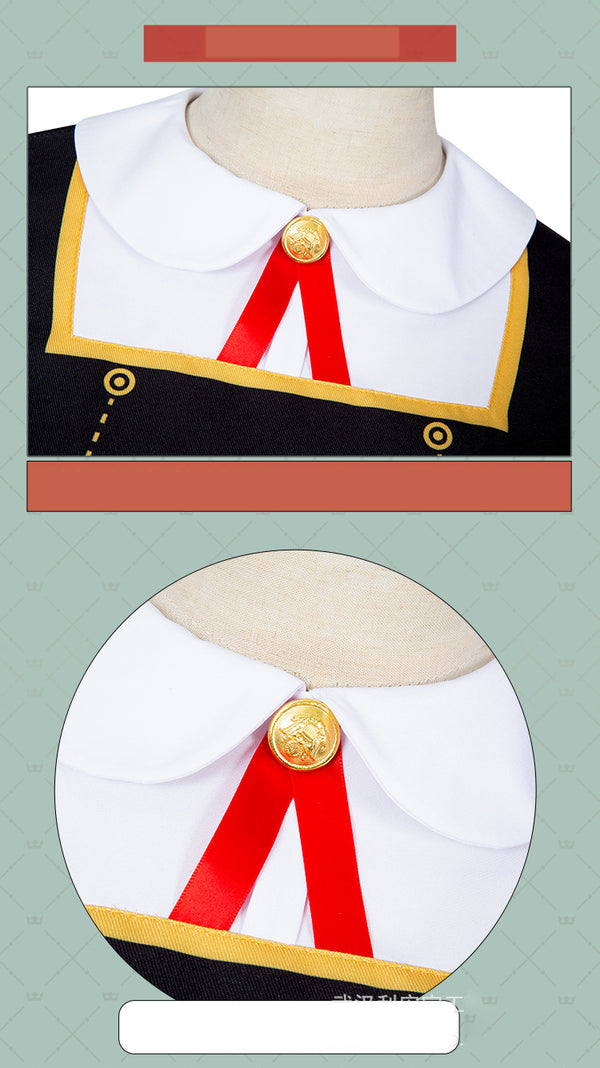 Spy x Family Anya Forger Cosplay Costume Set