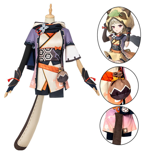 Genshin Impact Sayu Cosplay Costume Set