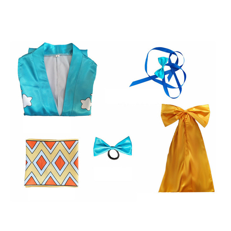 One Piece Nami Cosplay Costume Kimono Set