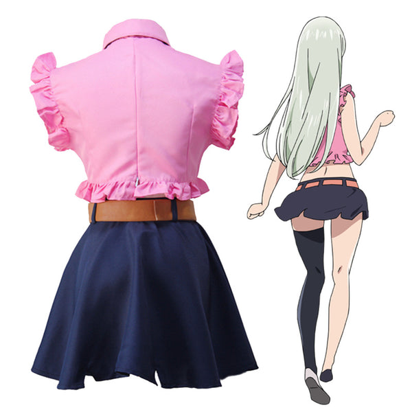 Seven Deadly Sins Elizabeth Liones Costume Set