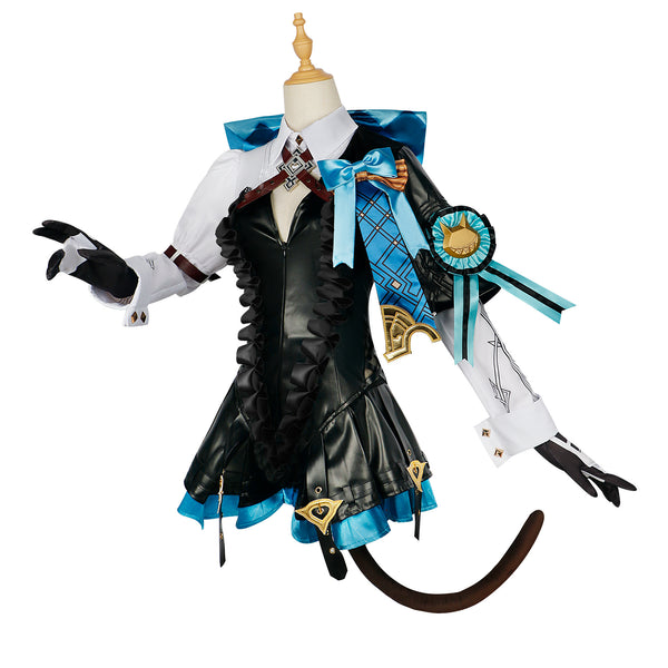 Genshin Impact Lynette Cosplay Costume Set