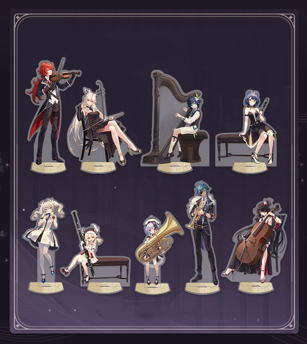 Genshin Impact Official Orchestra Acrylic Stands