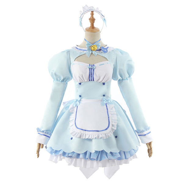 Nekopara Chocola Vanilla Cute Maid Costume Sets