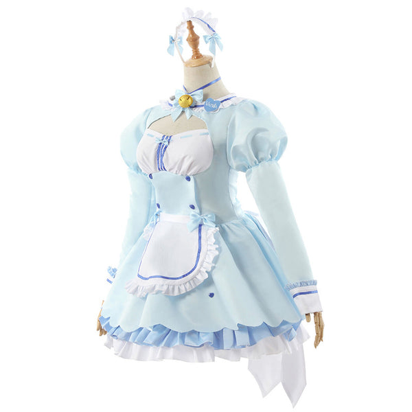 Nekopara Chocola Vanilla Cute Maid Costume Sets