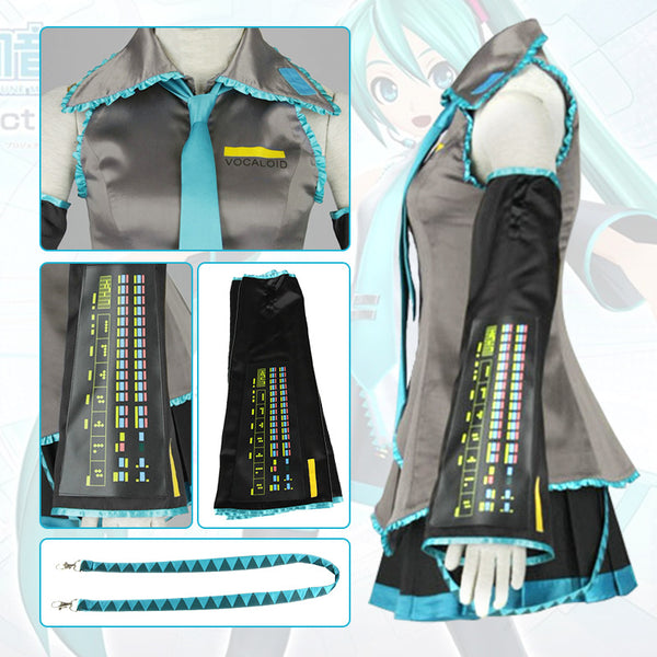 Vocaloid Hatsune Miku cosplay Costume Set