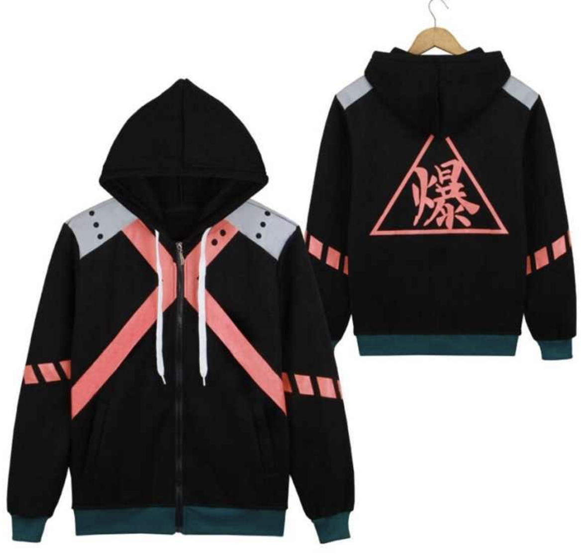 Bakugo merch hoodie sale
