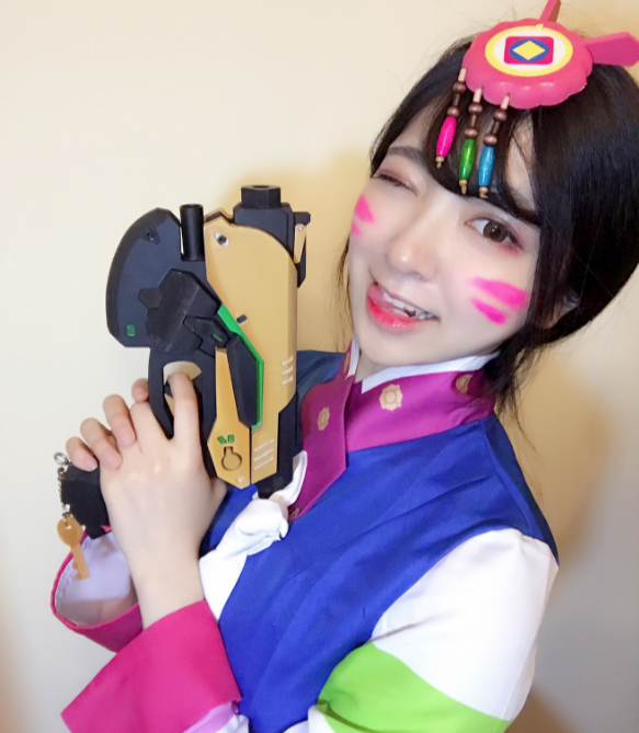 Overwatch D.va Hana Song Korean Traditional Costume Set