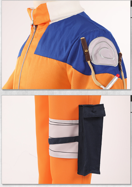 Naruto Official Teenage Naruto Cosplay Costume Set