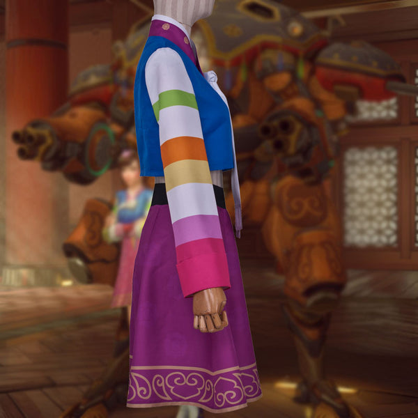 Overwatch D.va Hana Song Korean Traditional Costume Set