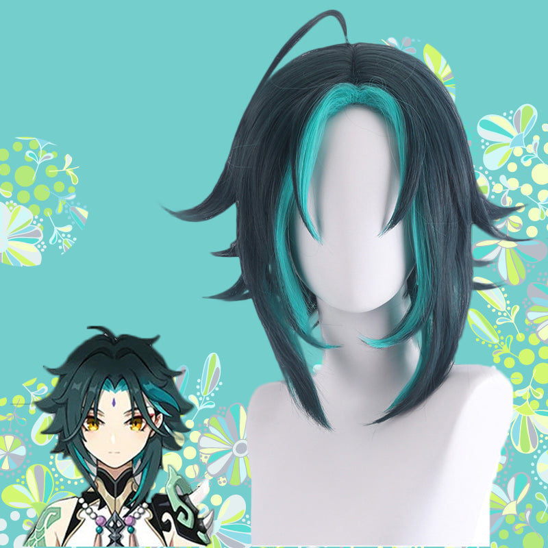 Genshin Impact Xiao Cosplay Wig