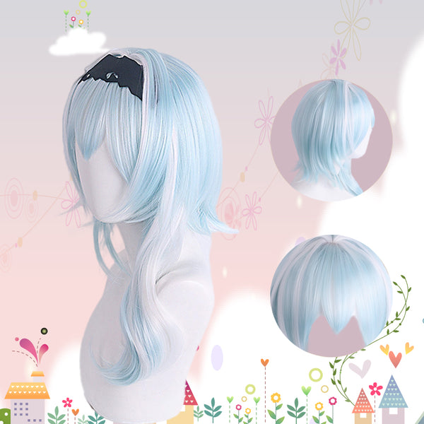 Genshin Impact Eula Cosplay Wig