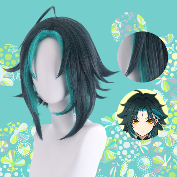 Genshin Impact Xiao Cosplay Wig