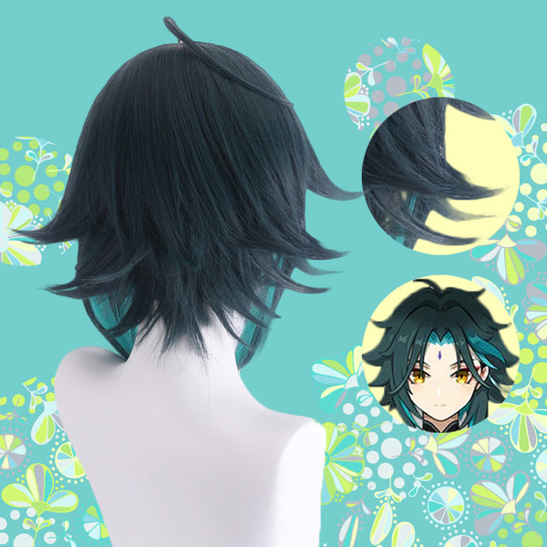 Genshin Impact Xiao Cosplay Wig