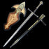 LOR Aragorn  King Sword with Embellished Backboard